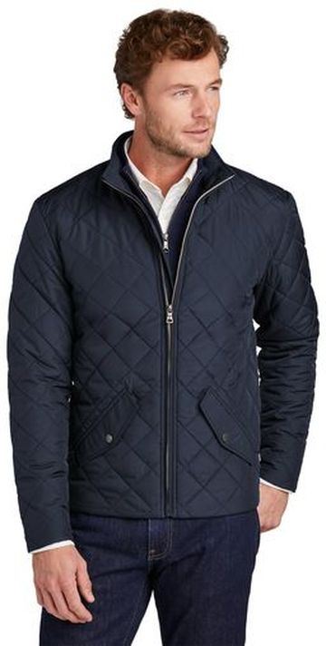 Brooks Brothers Adult Unisex 100% polyester Quilted Jacket With Pockets